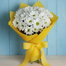 Букет цветов из:  Хризантемы в Пустошу
