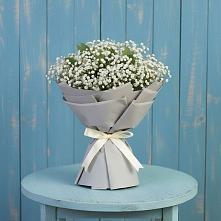 Букет цветов из:  Гипсофила в Пустошу