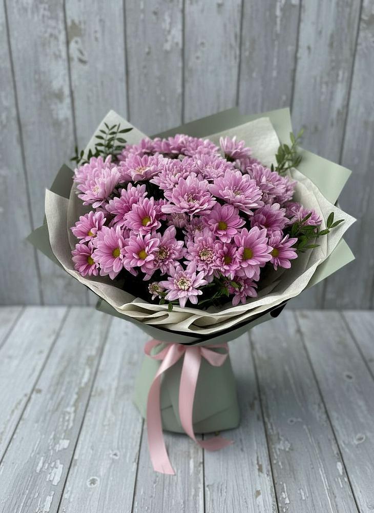 Букет цветов из: Хризантемы в Пустошу