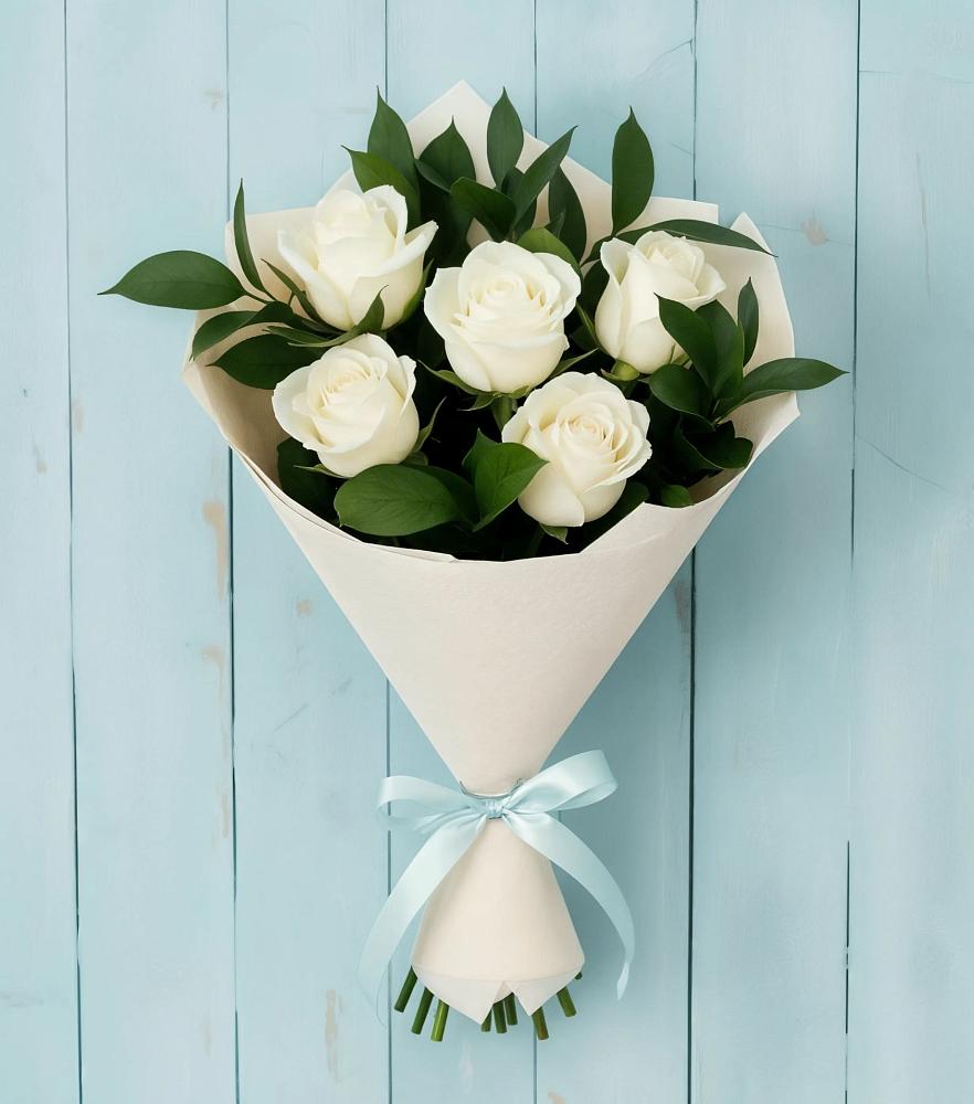 Букет цветов из: Розы в Пустошу