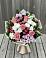 Букет цветов из: Альстромерии, Гвоздики, Розы и Хризантемы в Пустошу
