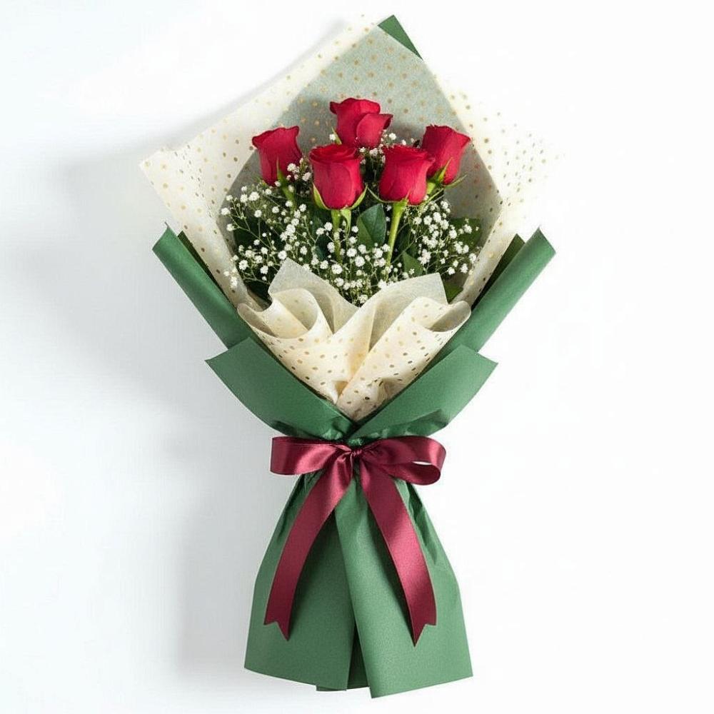 Букет цветов из: Розы в Пустошу