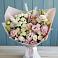 Букет цветов из: Альстромерии и Розы в Пустошу