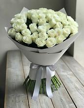 Букет 35 Белых роз #REPLACE_PRED# Пустошу