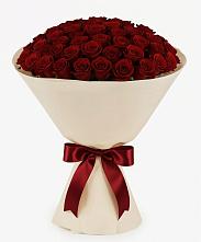 Букет 101 Бордовая роза Блэк Бакарра #REPLACE_PRED# Пустошу