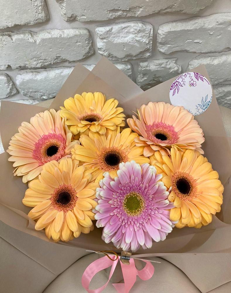 Букет цветов из: Герберы в Пустошу