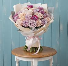 Букет цветов из:  Розы #REPLACE_PRED# Пустошу