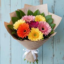 Букет цветов из:  Герберы в Пустошу