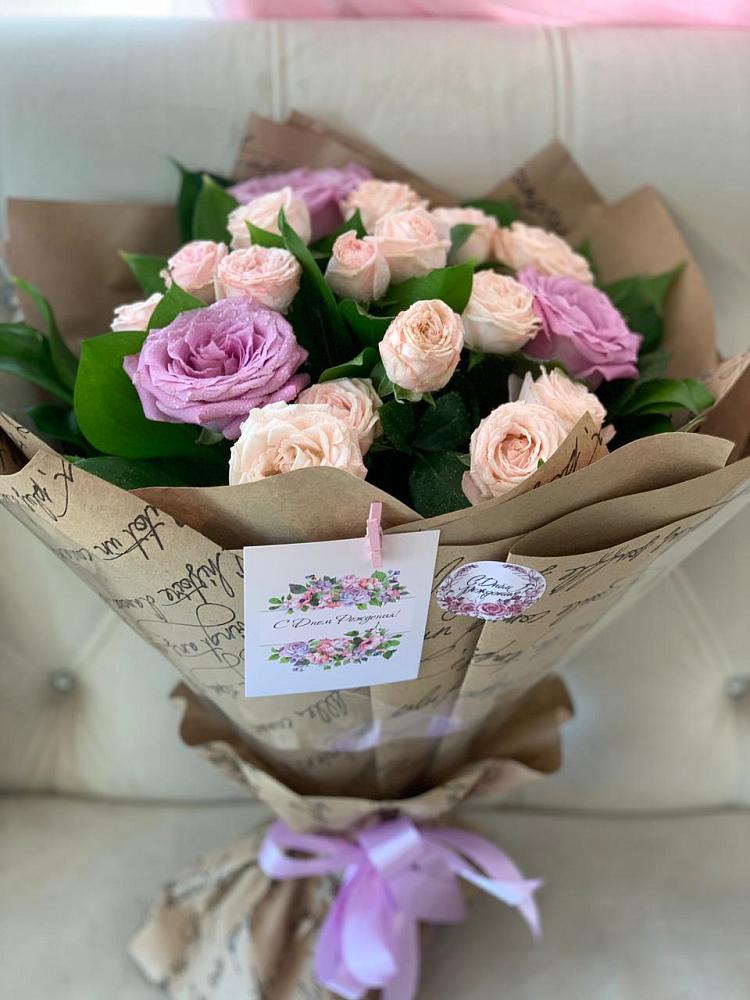 Букет цветов из: Розы в Пустошу