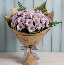 Букет цветов из:  Хризантемы #REPLACE_PRED# Пустошу