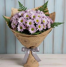 Букет цветов из:  Хризантемы в Пустошу