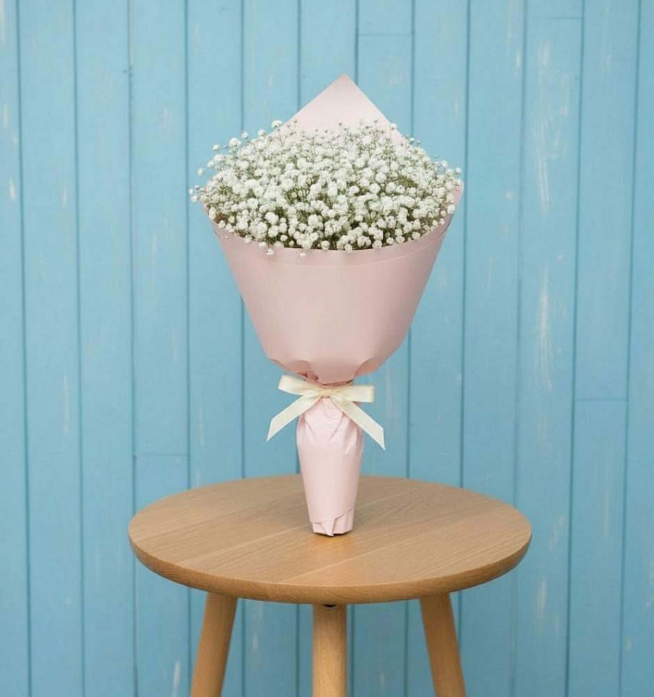 Букет цветов из: Гипсофила в Пустошу