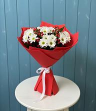 Букет цветов из:  Хризантемы в Пустошу