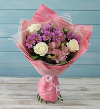 Букет цветов из:  Герберы в Пустошу