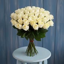 Букет 51 Белая роза Эдлесс Лав #REPLACE_PRED# Пустошу