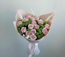 Букет цветов из:  Розы и Хризантемы #REPLACE_PRED# Пустошу