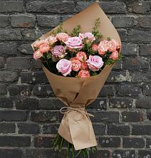 Букет цветов из:  Розы в Пустошу