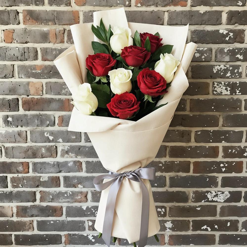 Букет цветов из: Розы в Пустошу