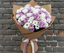 Букет цветов из:  Хризантемы в Пустошу