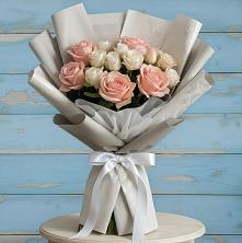 Букет цветов из:  Розы в Пустошу