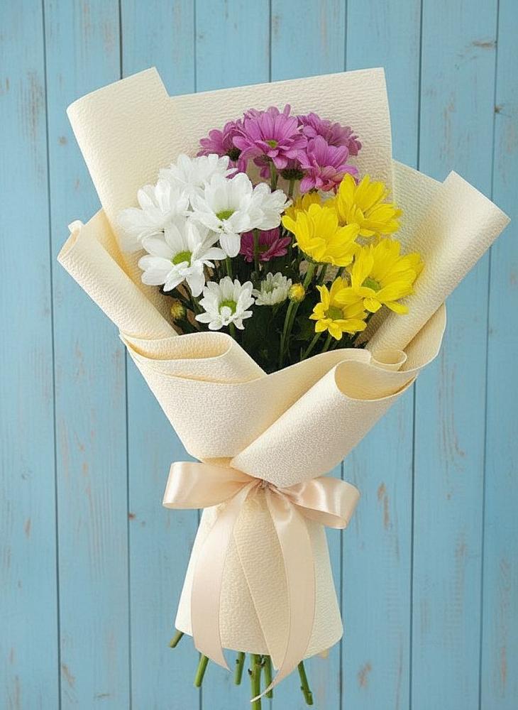 Букет цветов из: Хризантемы в Пустошу