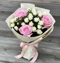 Букет цветов из:  Розы в Пустошу