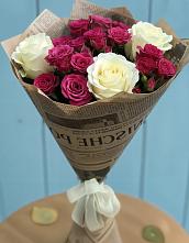 Букет цветов из:  Розы #REPLACE_PRED# Пустошу