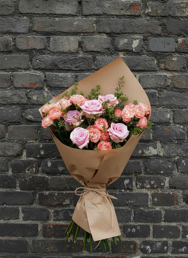 Букет цветов из: Розы в Пустошу