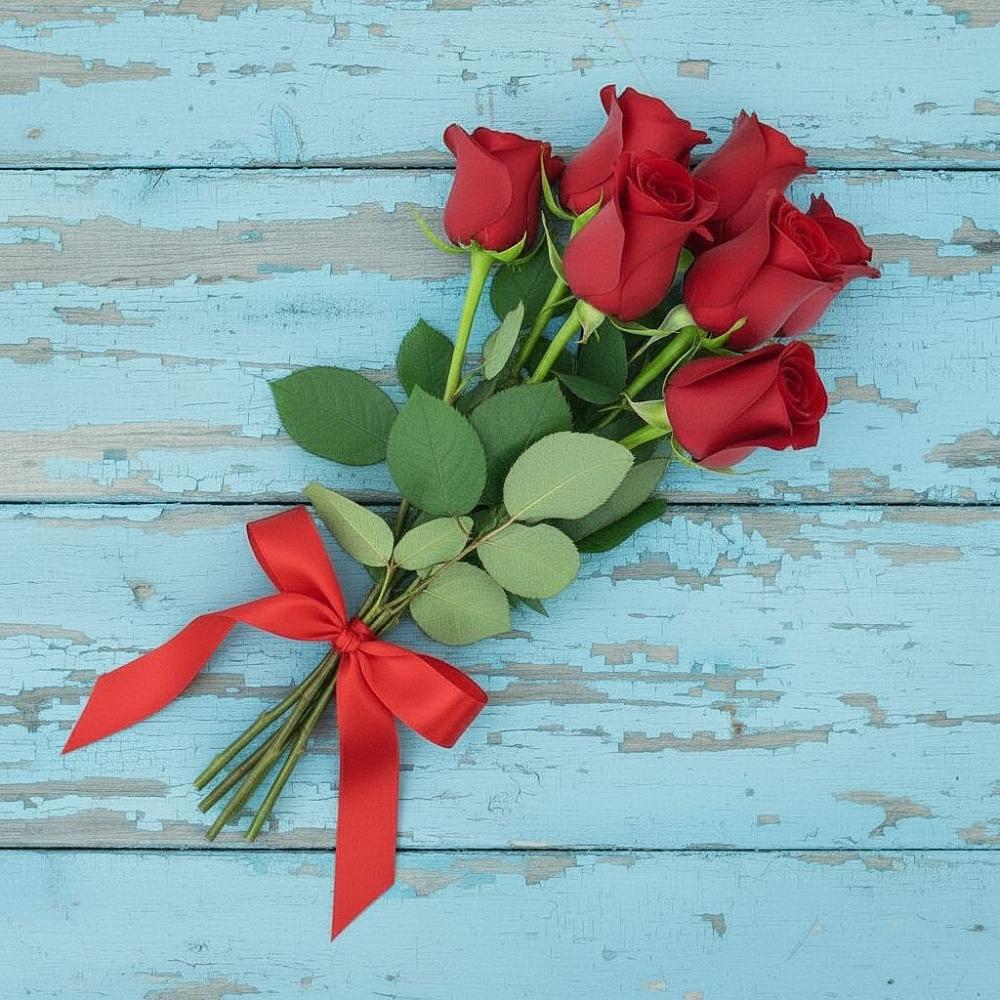 Букет Красные розы в Пустошу