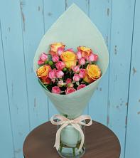 Букет цветов из:  Розы в Пустошу