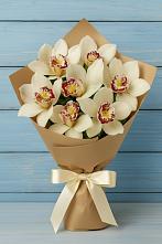 Букет цветов из:  Орхидеи и Розы в Пустошу